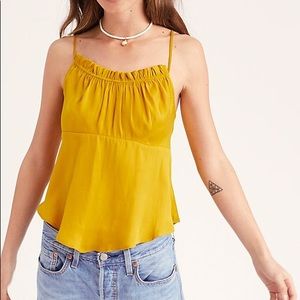 Free People Dance All Night Silk Cami New XS